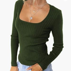Green sweater